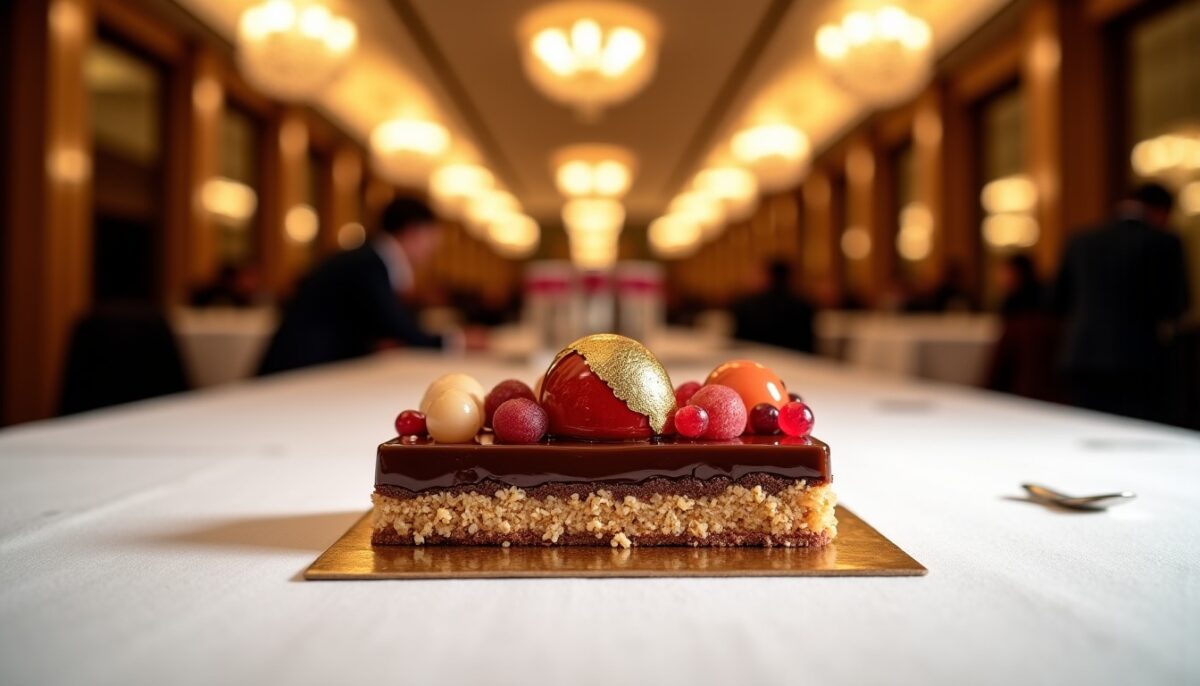 Plongez dans l&rsquo;univers gourmand du gala avec la création exclusive de Mickael Houx