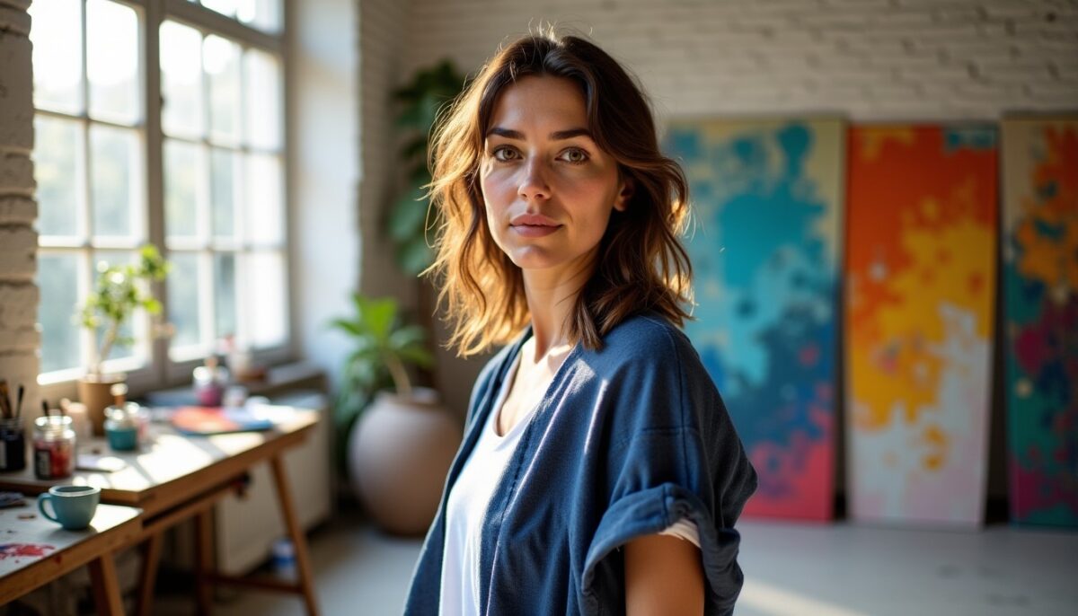 Plongez dans l&rsquo;univers captivant d&rsquo;Églantine André Lefebure, artiste au talent inspirant